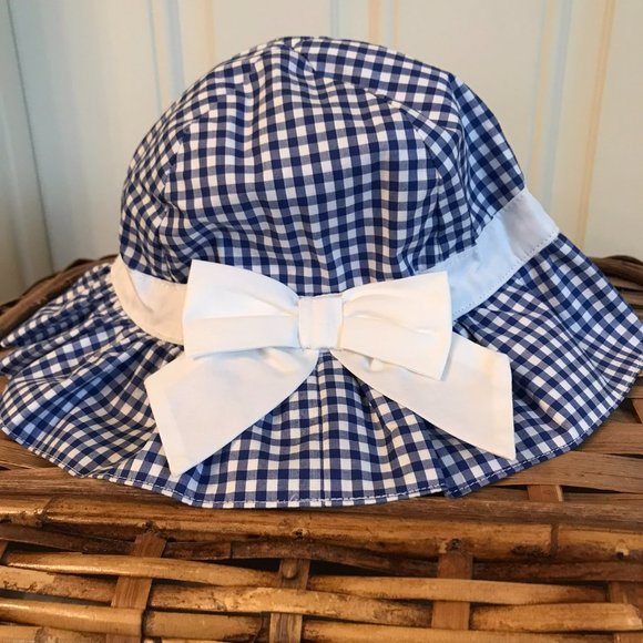 Janie and Jack Blue Matching Hat - Picture 1 of 4